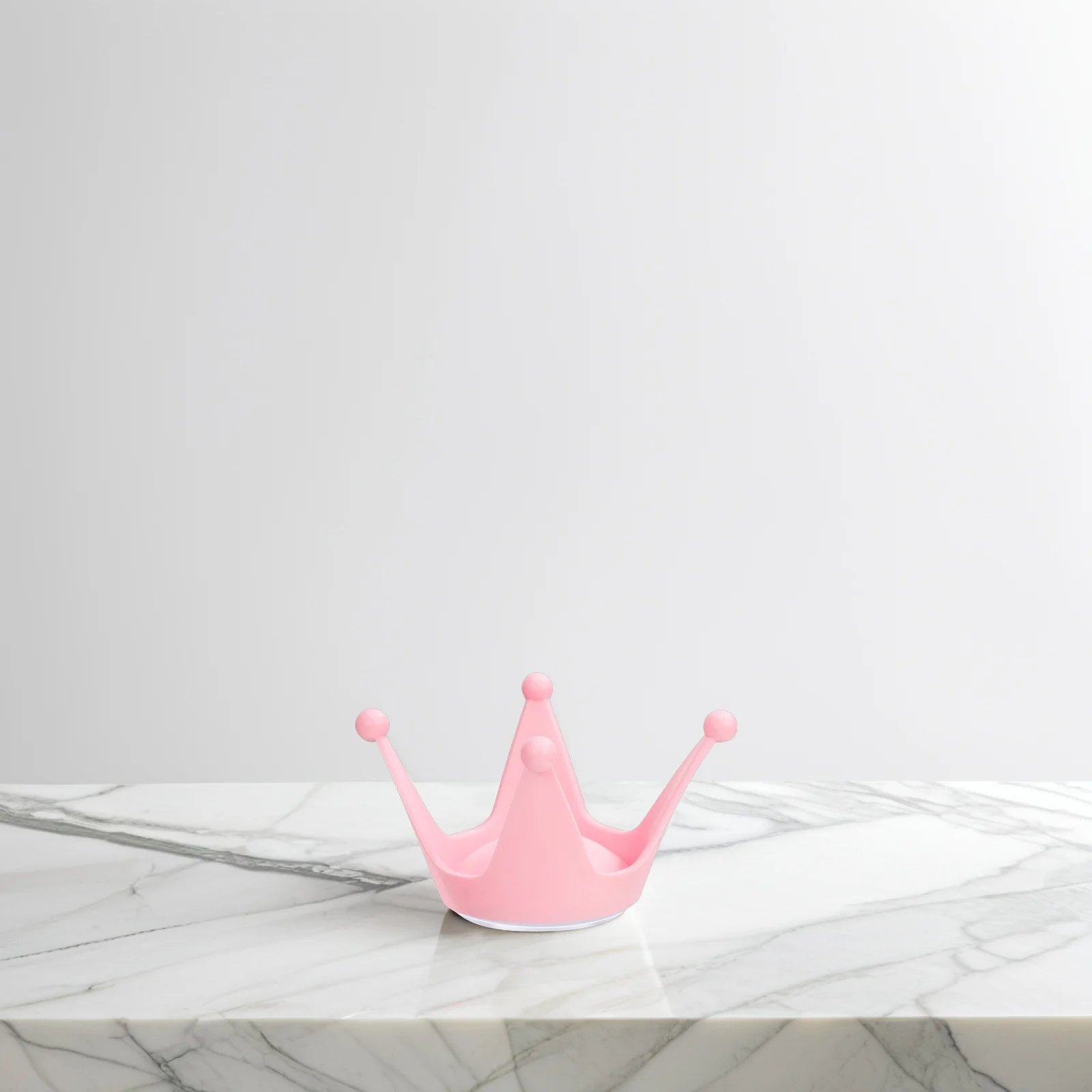 

Crown Decoration Motorcycle Crown Shape Bright Color Silicone Suction Cups Pink Cute Horns for Bike Accessories