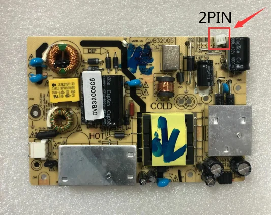 good work  in stock  power board 100% test for LED CVB32005 2PIN power board single