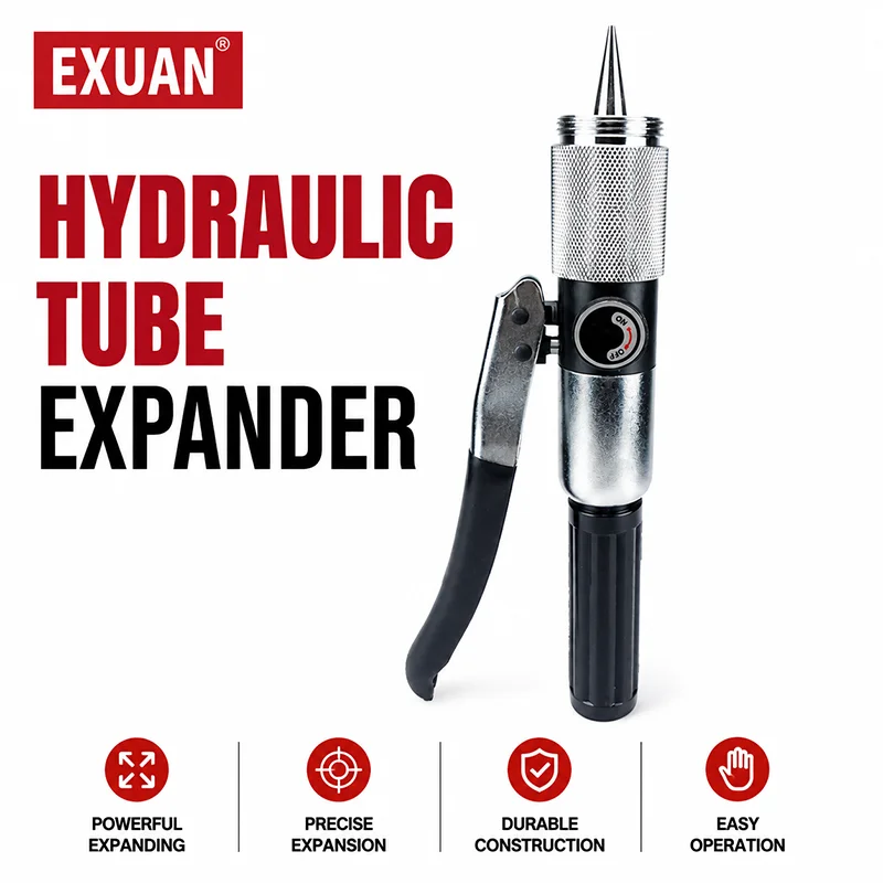 Handheld Hydraulic Tube Expander, Portable Pipe Flaring Tool for HVAC Air Conditioning and Refrigeration Pipeline Maintenance