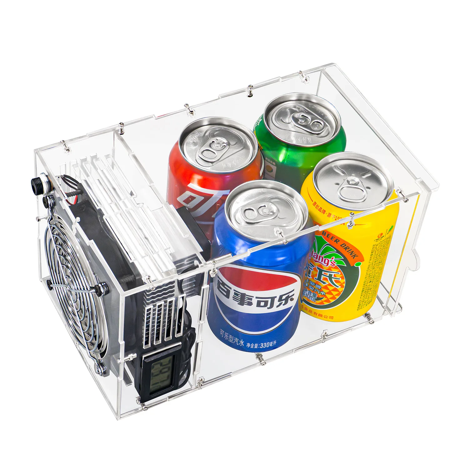 Micro refrigerator DIY electronic kit semiconductor, refrigeration power supply mini, refrigerator