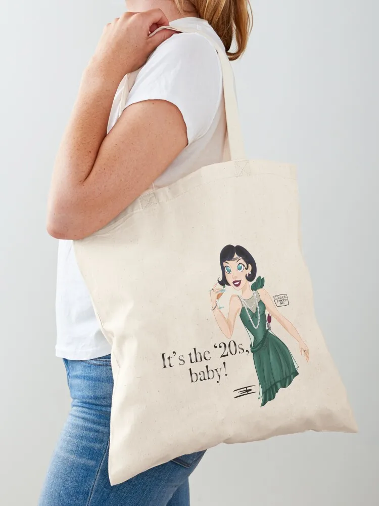 It's The '20s, Baby! Tote Bag Reusable bags hand bags canvas tote bag Canvas Tote Bag