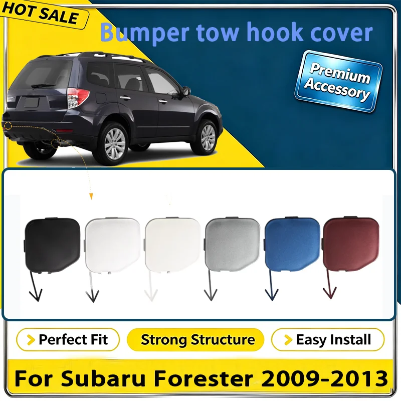 For Subaru Forester 2009-2013 Rear Bumper Tow Hook Cap Towing Eye Cover 57731SC050 Car Accessories