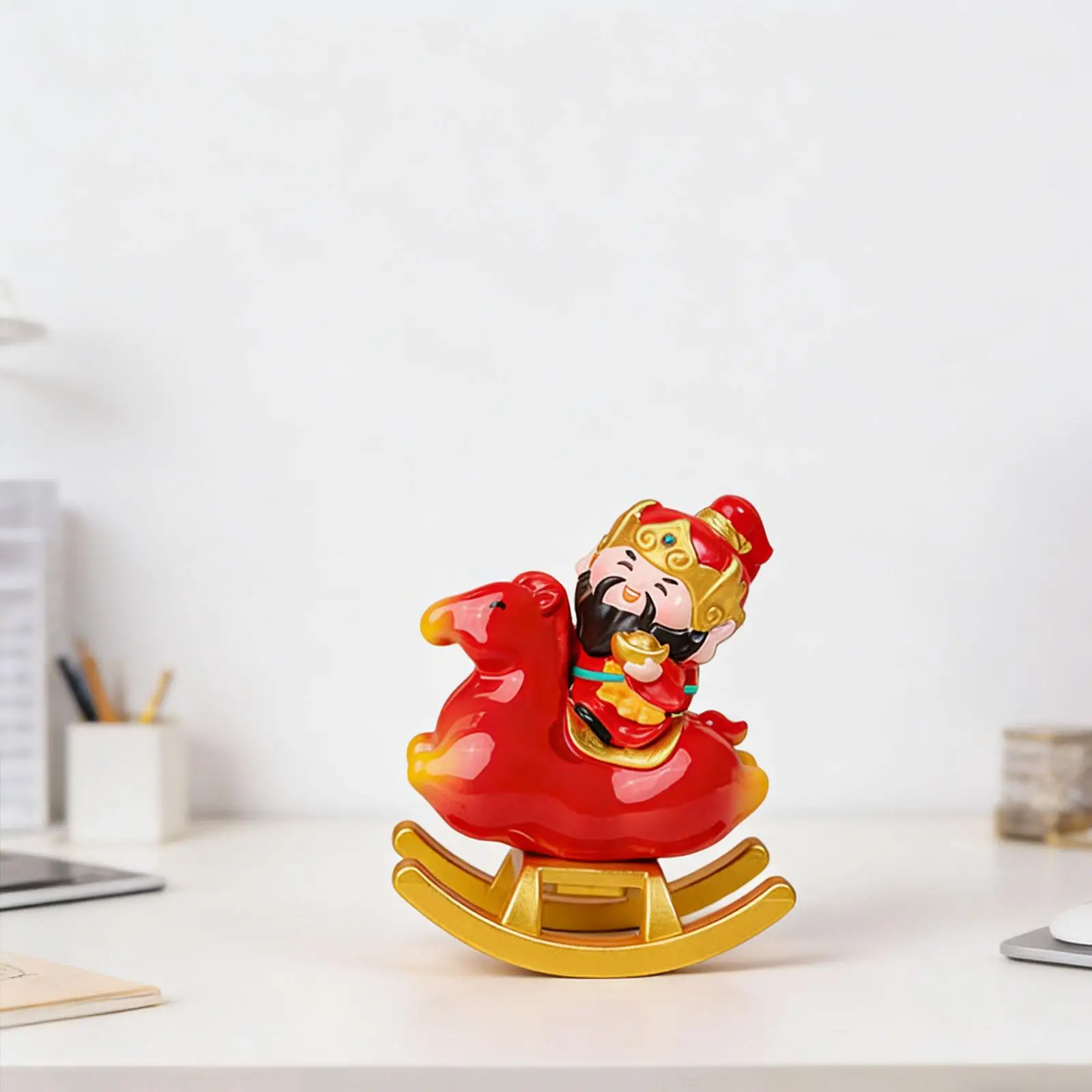 6Pcs Caishen Statue…