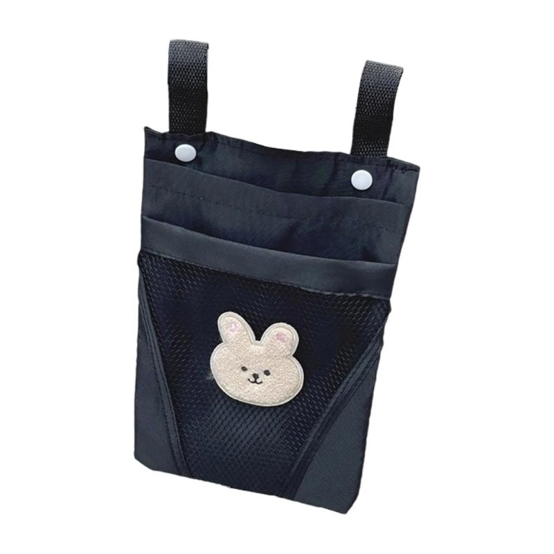 

Q1FE Water Resistant Kids Tricycle Organiser Bag Front Pocket Storage Solution for Bicycles Scooter Play Essential