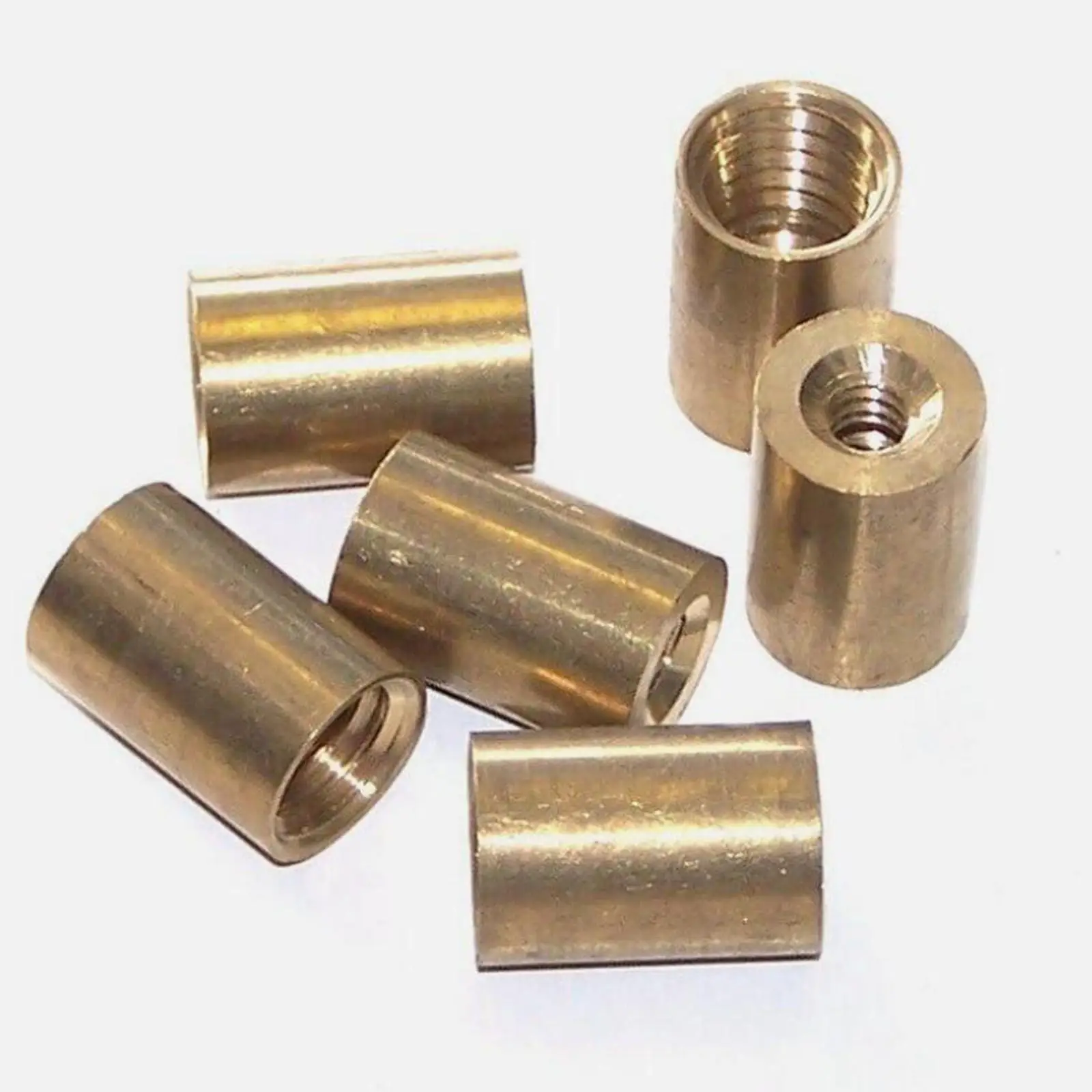 

Billiard Cue Ferrule Copper Material 12mm Easy Install Tips Repair Tube for Billiards Pool Stick Accessory