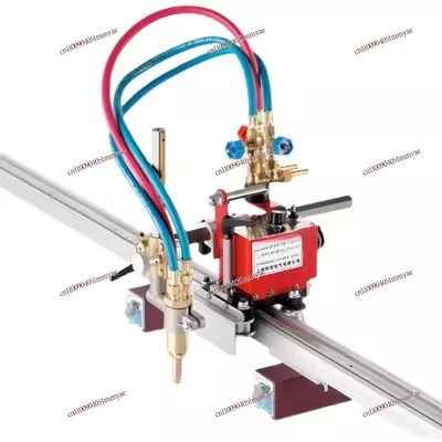 Semi-automatic flame linear trolley plasma cutting round gas cutting wind cutting machine