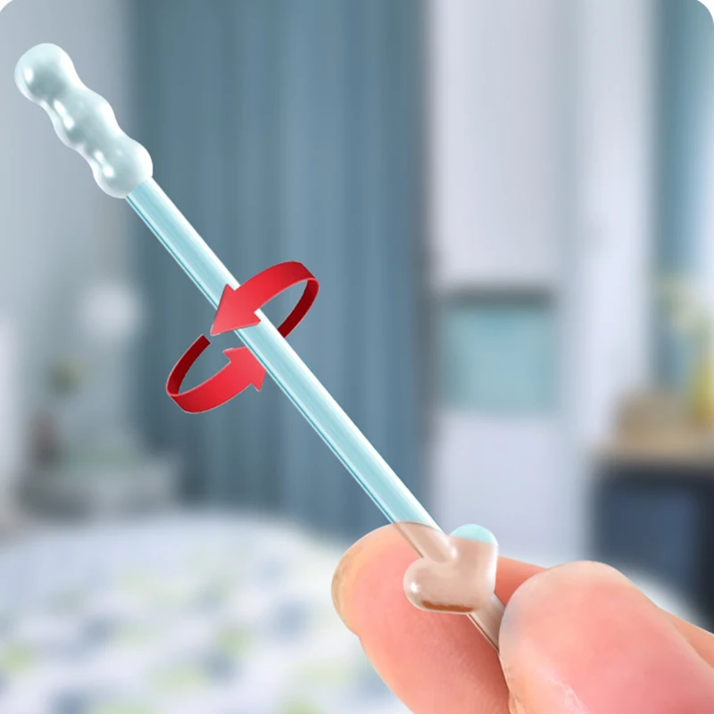 24 قطعة/صندوق سيليكون الأذن الشمع مزيل المتاح لاصق الأذن يختار لزجة Earpicks S/L قابلة لإعادة الاستخدام الأذن الأنظف للأطفال والكبار #6