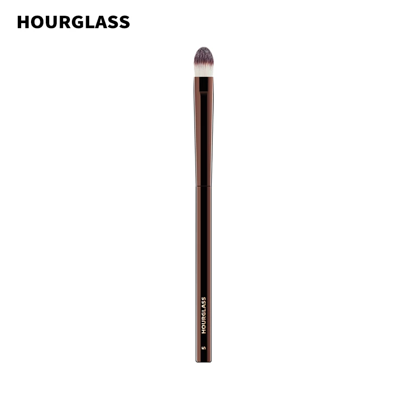 Hourglass Makeup Brush- No.5 Small Concealer Brush Soft and Skin-friendly Fiber Hair Cover up Flaws Fashion Design Face Brush