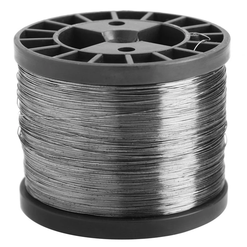 1 Roll 100M Cr20Ni80 Heating Wire 0.1/0.2/0.3/0.4/0.5mm Diam Nichrome Wire Cutting Foam Resistance Wires Home Industry Supplies