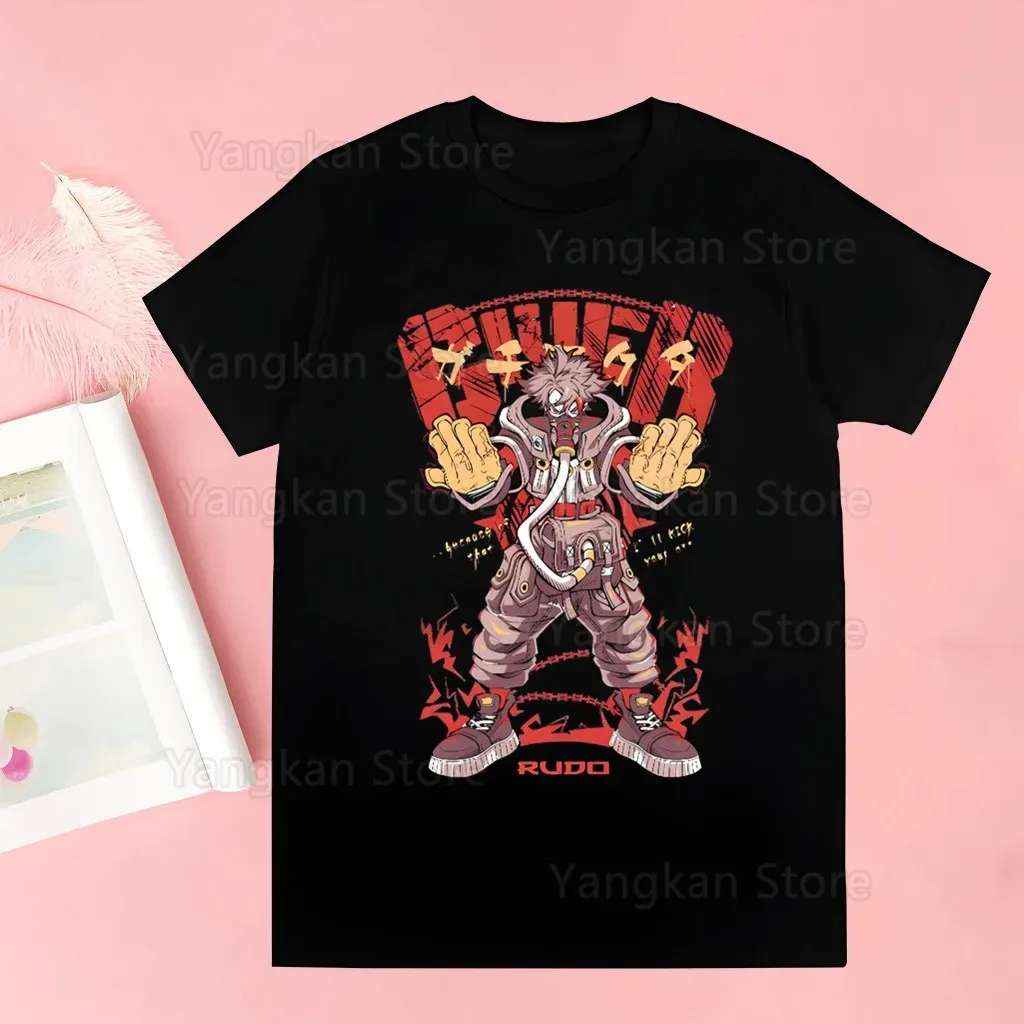 Gachiakuta الجرافيك تي شيرت الرجال النساء الساخن انمي ياباني تي شيرت المتضخم Y2k عادية القطن الشارع الشهير الذكور الإناث الملابس تيز #3