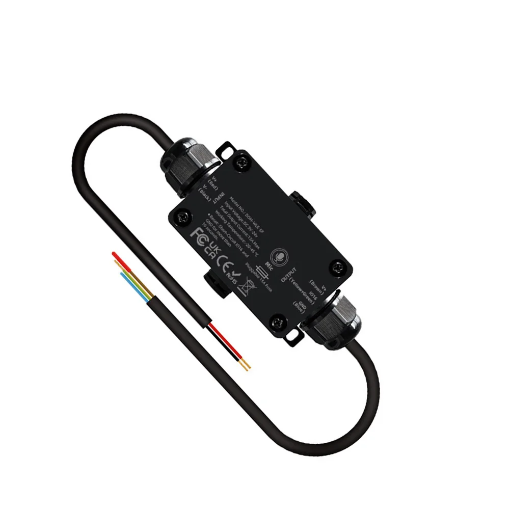 

LED Lighting Controller For Pools Power Tool Accessory Addressable Strip LED Controller IP65 Waterproof Built-in Microphone