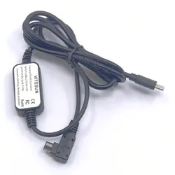 PD USB Type C Power Bank Charger Adapter Cable PW10AM For Sony Alpha A58 A99 A77 II DSLR-A100 A200 A230 A290 A330 A350 A380 A390