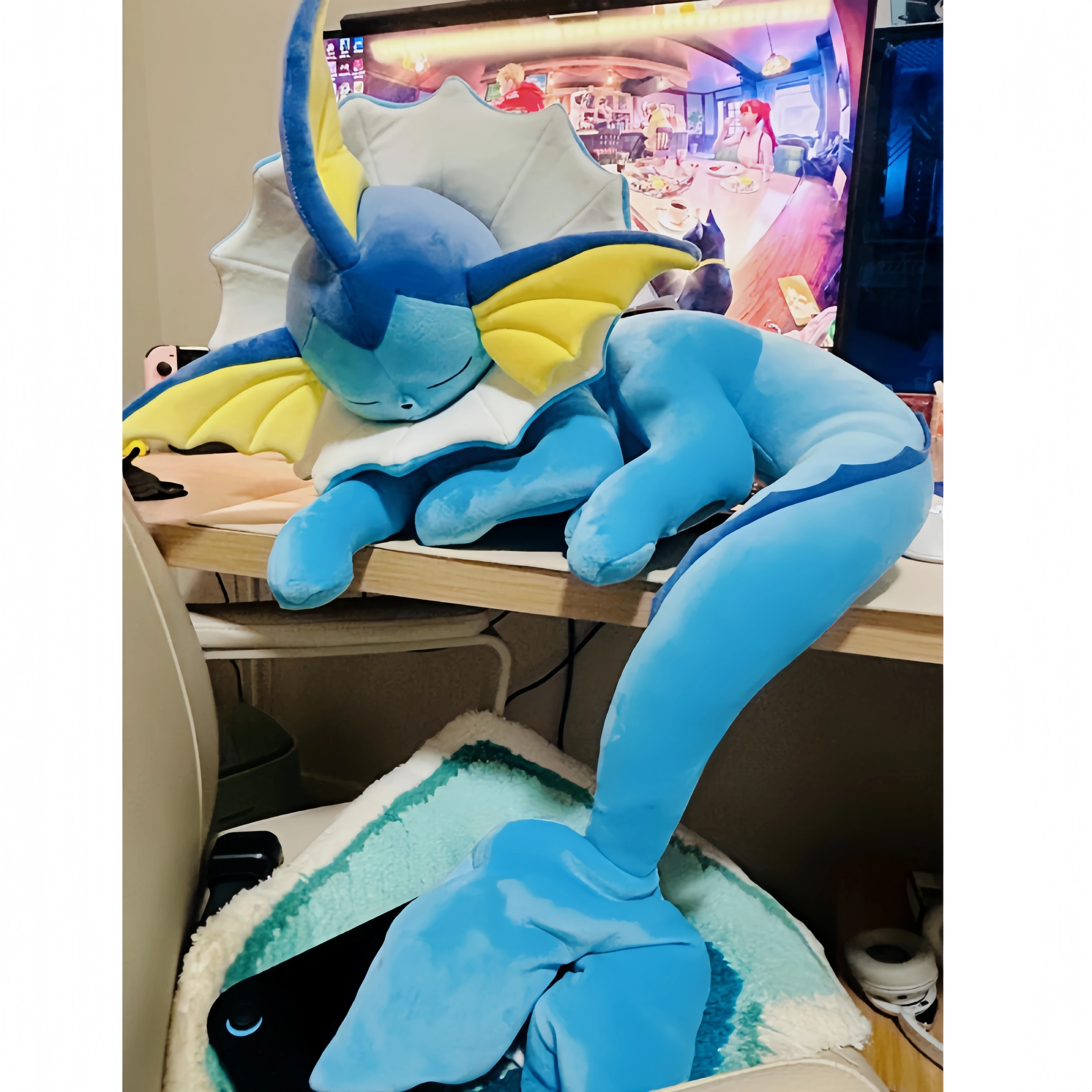 pokemon-peluche-eevee-sleep-vaporeon-stuffed-animals-plush-movies-tv-games-anime-figures-fnaf-soft-toys-funny-gifts-for-kids