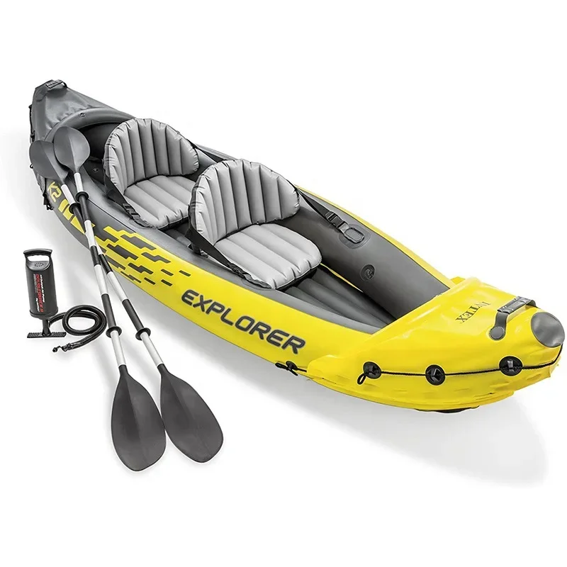 

Hot Selling Pedal Kayak Aluminum Row Boats PVC Material Inflatable Rafting Boat for Water Sports