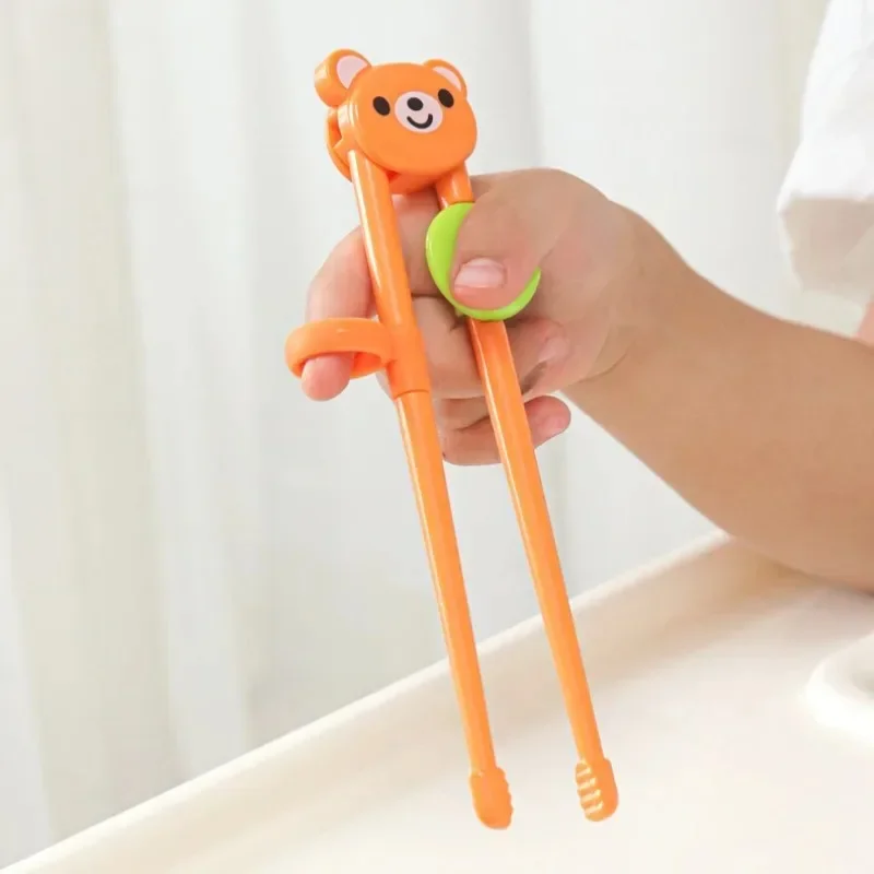 3/1PCS Cute Animal Learning Chopsticks for Children Cartoon Elementary Chopsticks Food Grade Training Chopsticks Kids Tableware