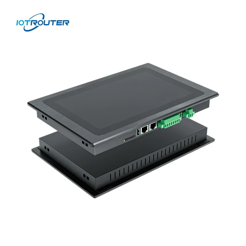 HMI Industrial All in One Touch Machine IOT Gateway for Electrical Panel Box 1rs485 1rs232 10.1" INCH  LCD Display