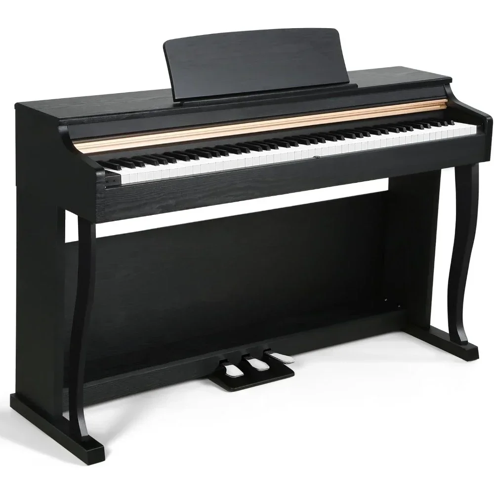 Piano, 88 Keys Action Keyboard Piano,Upright Piano Keyboard for Beginner,Home Electric Piano with 380 Tones,128 Rhythms,88 Demo