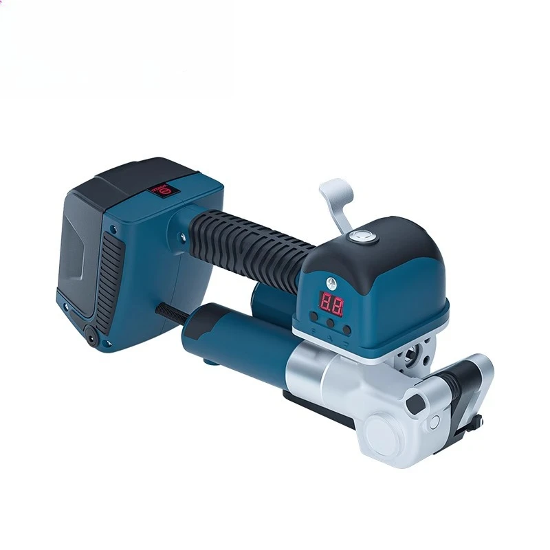 

D19 electric baler strapping belt tightening integrated brick factory PET plastic steel belt automatic hot melt baler