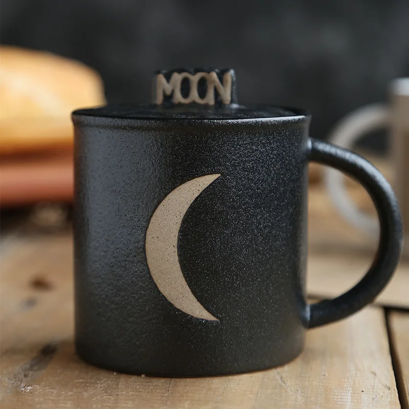 Sun and Moon Design Couple Ceramics Mugs coffee mug Milk Tea office Cups Drinkware the Best birthday Gift