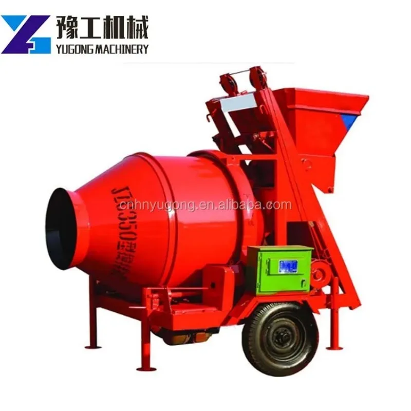 YG Mobile Trailer Mounted Price Concrete Pump Machine Concrete Mixer Pump