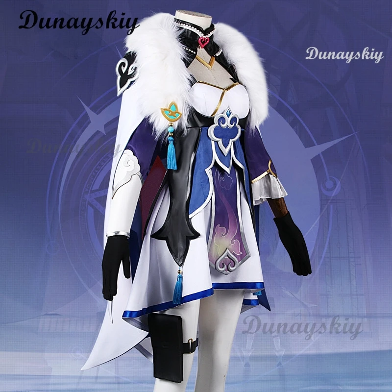 Game Honkai: Star Rail Baiheng Women Cosplay Costume Cos Game Anime Party Uniform Hallowen Play Role Clothes Clothing Dress