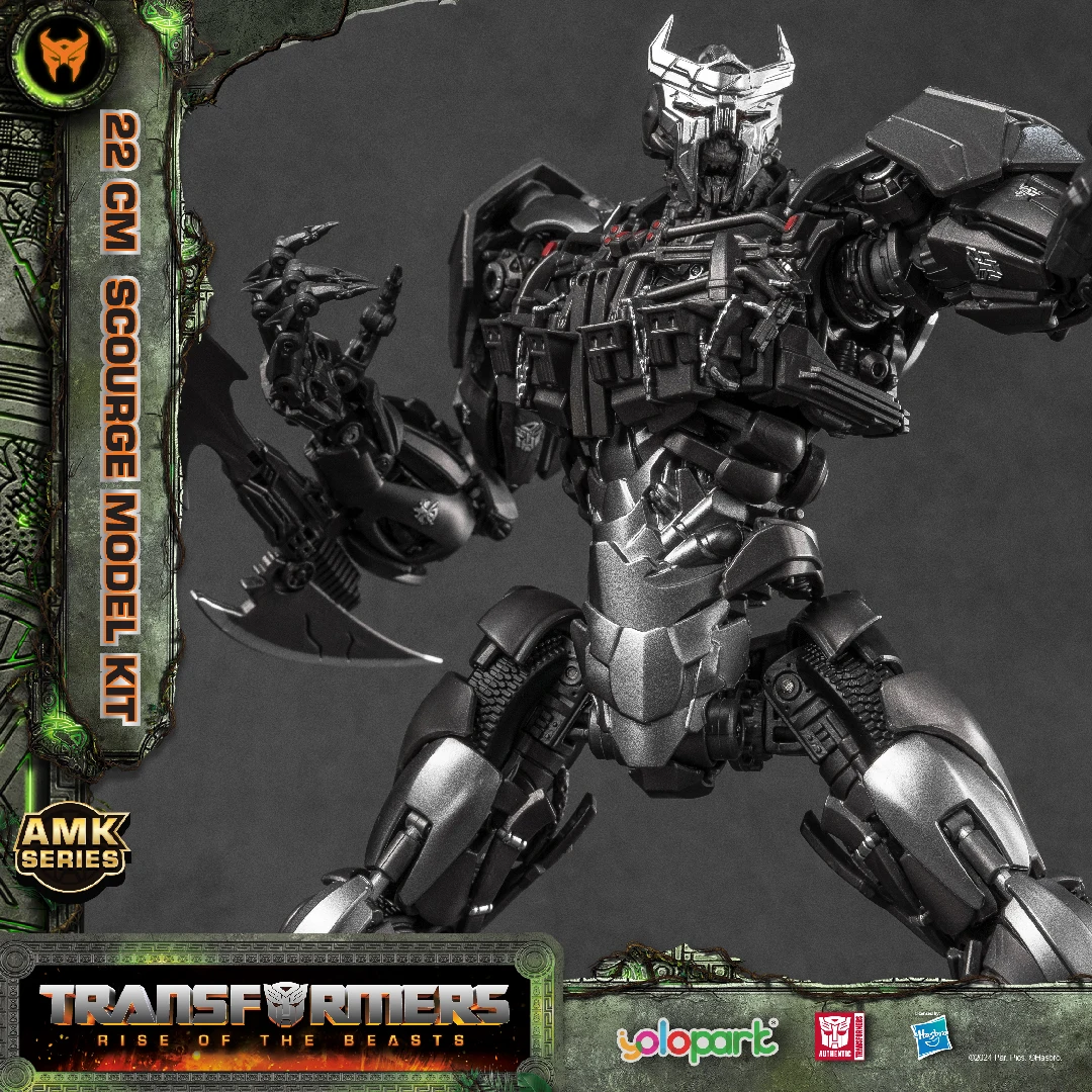 YOLOPARK 18cm Cheetor 22cm Scourge Transformer Toy AMK SERIES