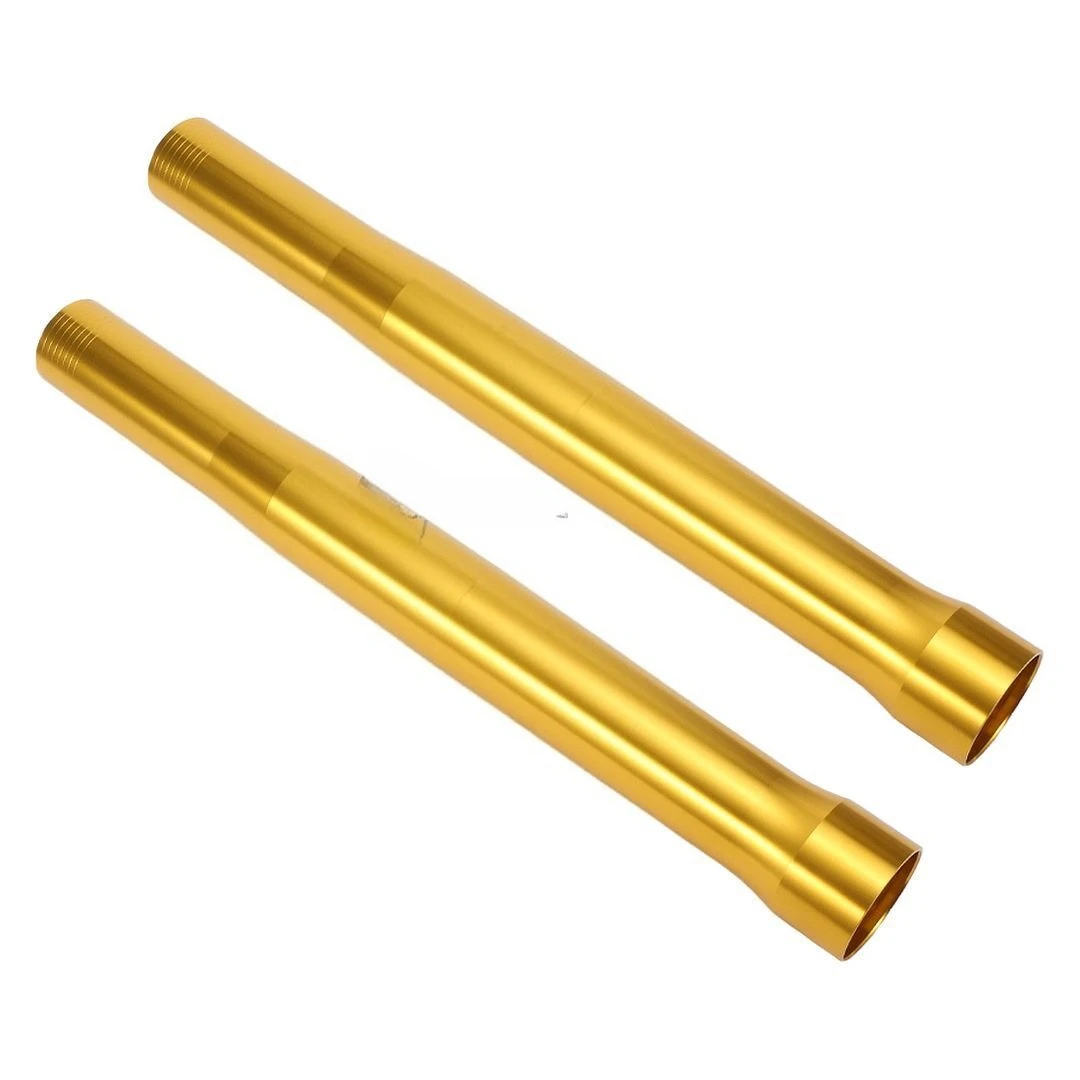 511mm 2× Motocycle Front Fork Outer Tubes Pipes Gold For Aprilia RSV4 1000 2009-2016 OHLINS version Brake Suspension Shock Bars