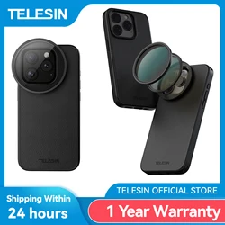 TELESIN Phone CPL VND Filter For iphone 15 pro 15 pro max with Phone  Protective Case Lens Filter For iphone Accessories