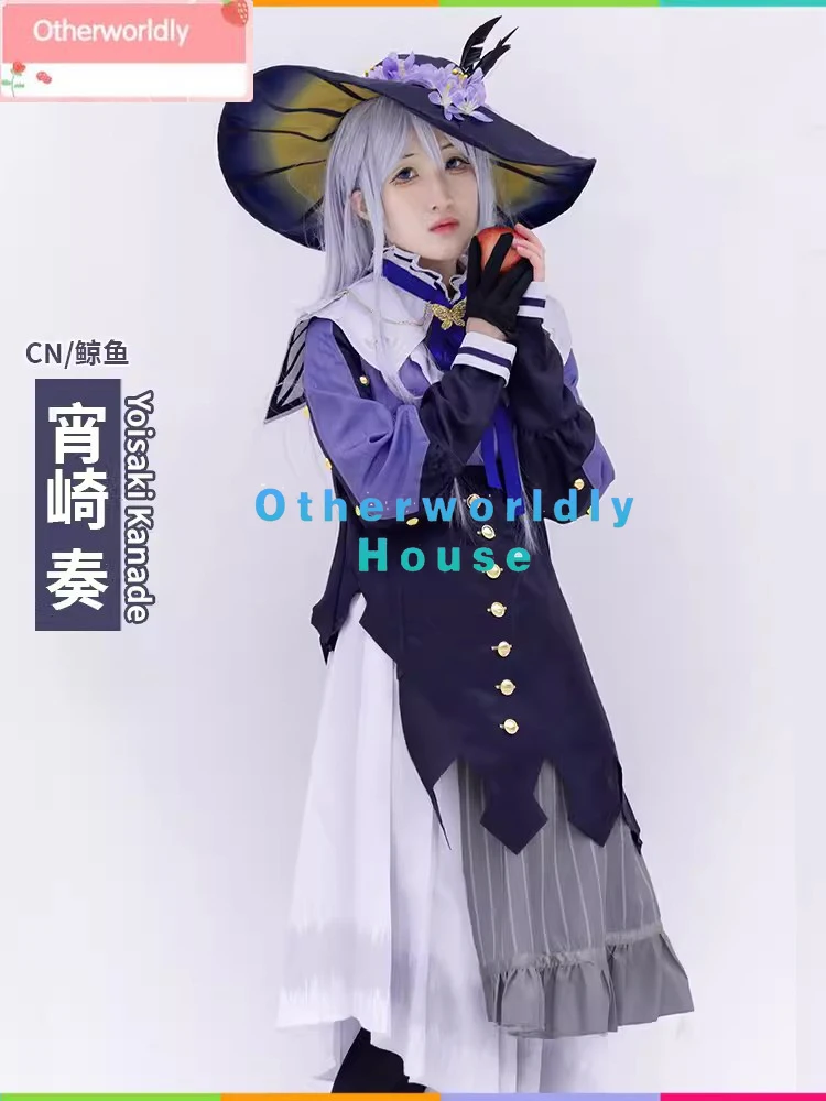 Game Project Sekai Yoisaki Kanade Cosplay Costume PJSk Cosplay Dress Suit Halloween Carnival Uniforms Custom Made