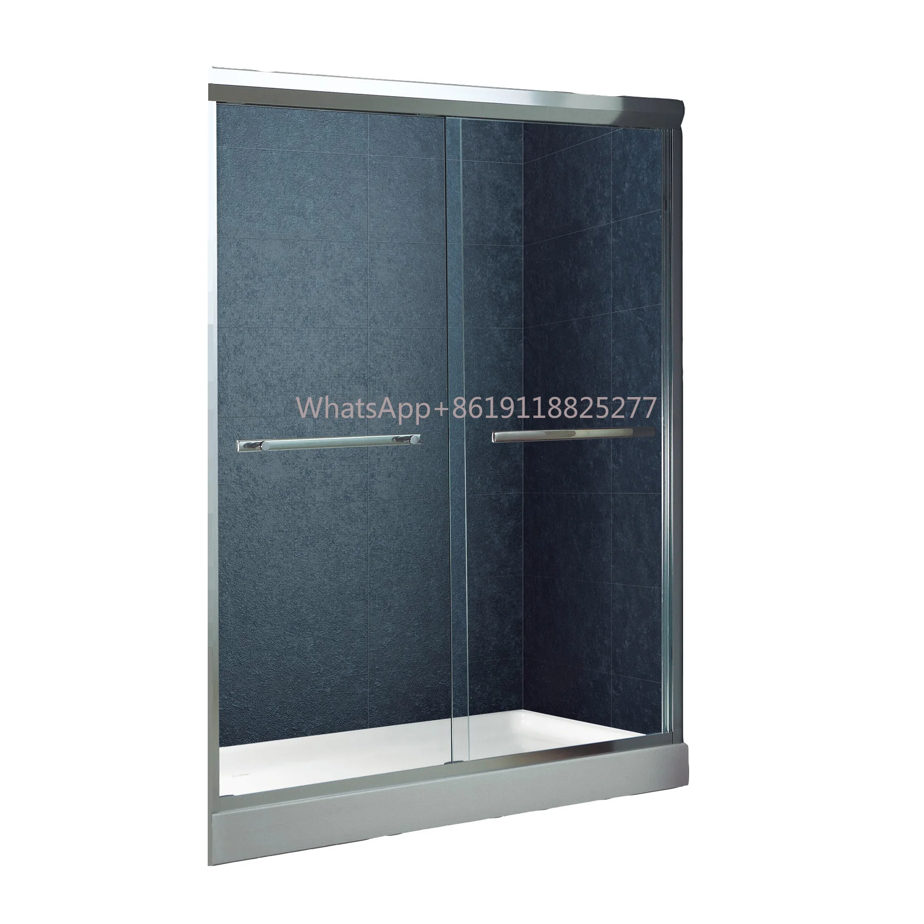 

Bath Glass Sliding Shower Screen Foshan KMRY Cheap Tempered Glass Aluminium Alloy Frame