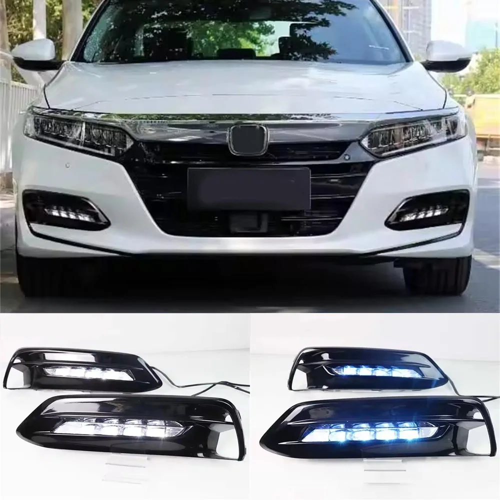 

Car Automotive Daytime Running Light For Honda Accord 2018 2019 Fog Lamp Drl Daylight