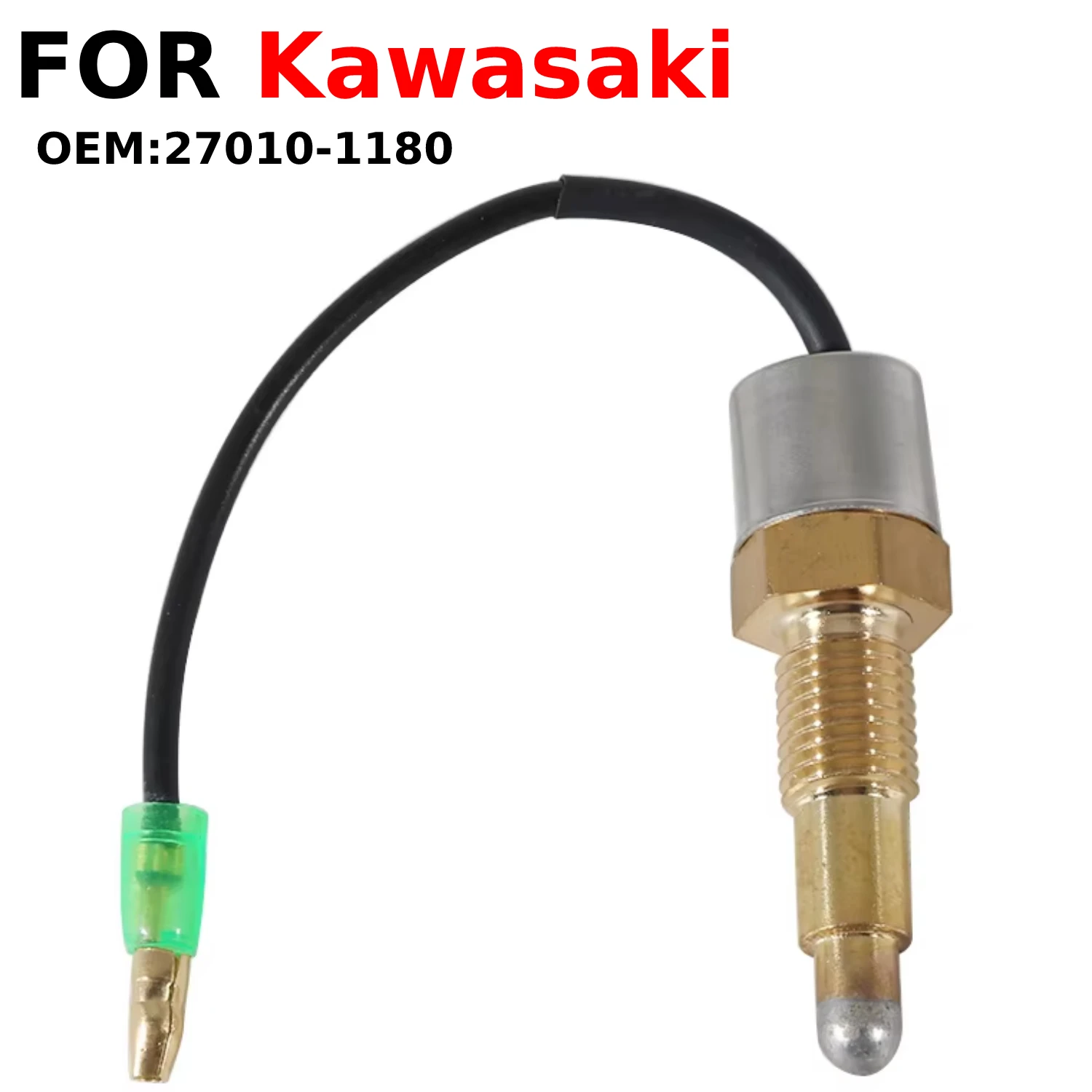 Motorcycle Thermo Fan Switch For Kawasaki KLX650 KLX650R EL250 EX400 EX500 KLX250 KLX250ES KLX250SR KLX300R ZG1200 ZL1000 Motard