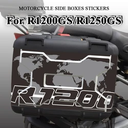 Waterproof Motorcycle Side Boxes Decals PVC Stickers For BMW Vario Case R1200GS R1200 GS R 1250 GS R1250GS 2013-2020 Accessories