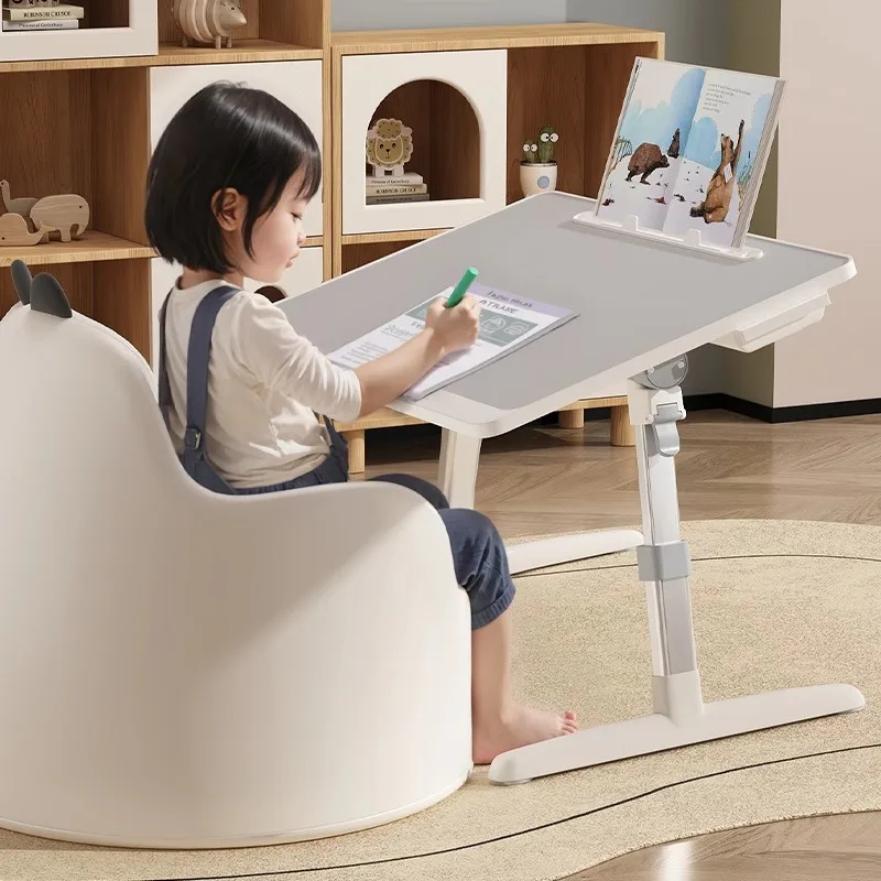 Foldable lifting picture book reading rack baby bed reading rack study table picture book reading rack reading