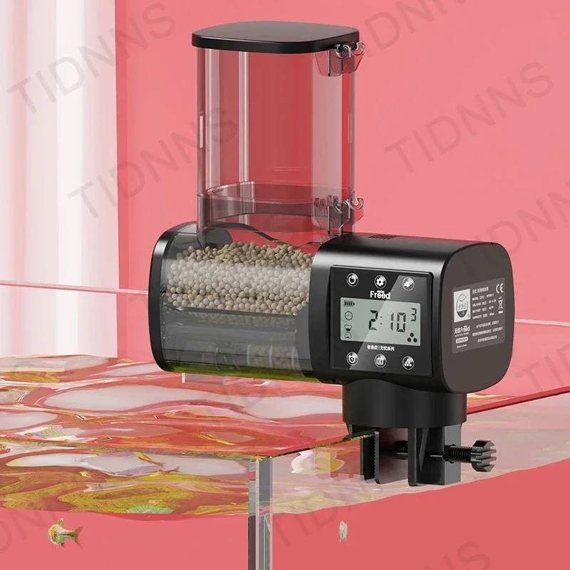 

Automatic Fish Tank Feeder With LCD Timer, Adjustable Smart Auto Feeder, Aquarium Accessories, Automatic Feed Indicates