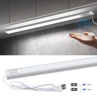 30/40/50cm Led Strip Lights IR Hand Sweep Night Light with Motion Sensor DC5V USB Penetrate IC Infrared Sensor Cabinet Bar Lamp