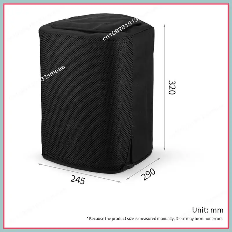 N94R For Bose S1 Pro+ Portable BT Speaker Cover Dustproof Mesh Cover Protective Case With Handle Flap Protective Dust Case