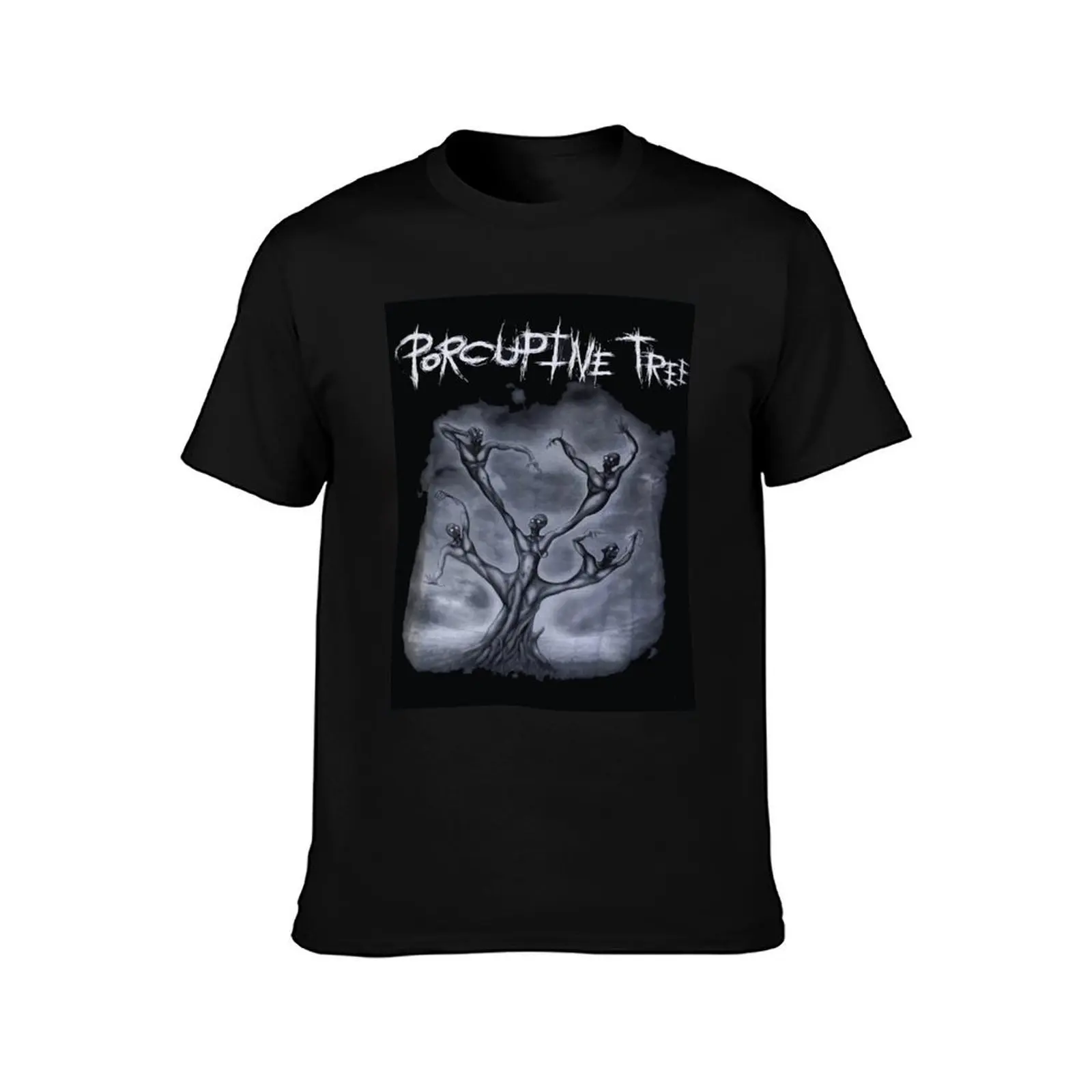 PORCUPINE TREE LOGO 1 T-Shirt Summer Casual Cotton Tee Oversized Streetwear Tops Vintage Graphic Print Unisex Men Women