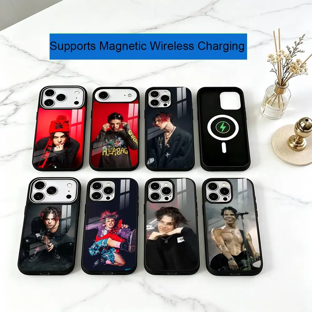 Ultra FE Plus YUNGBLUD Phone Case For iPhone17,16,15,14,13,12,11 Plus,Pro Supports Magnetic Wireless Charging