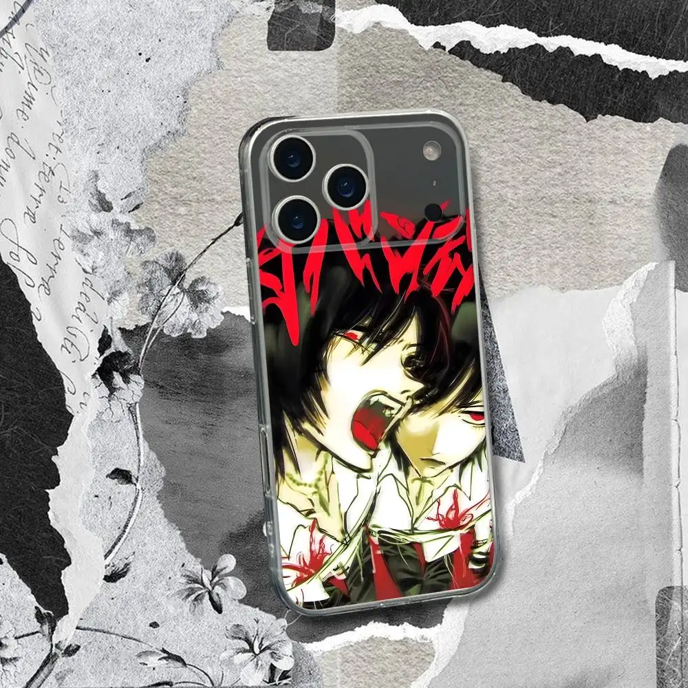 Love Black and Cute Emo For iPhone 17,16,15,14,13,12,11 Plus,Pro,Max,XR,XS,X,7,8 Plus,SE,Mini Transparent Soft Phone Case - view 5