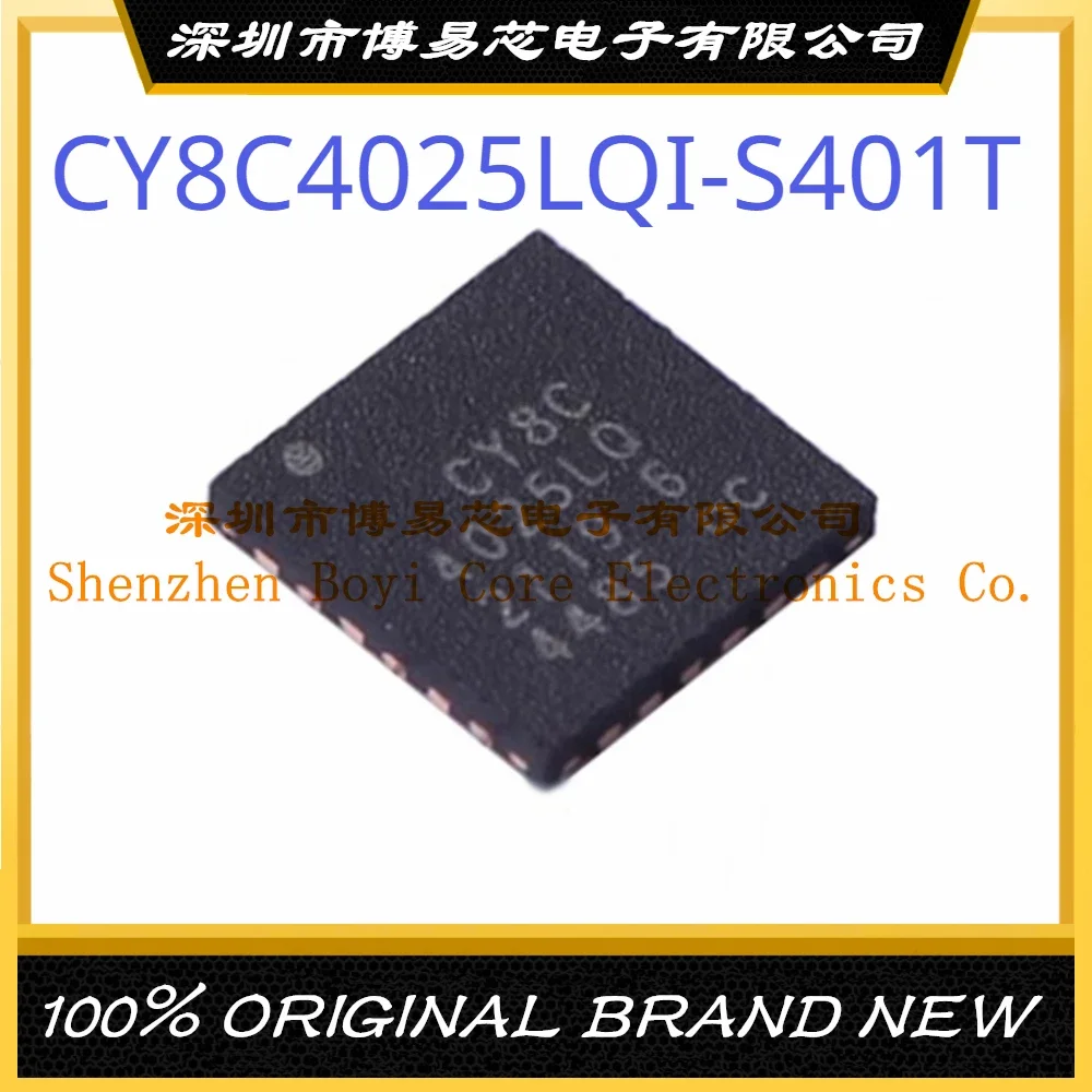 

CY8C4025LQI-S401T Packaging QFN-24 ARM Cortex-M0 24MHz Flash Memory: 32K@x8bit New Original Genuine