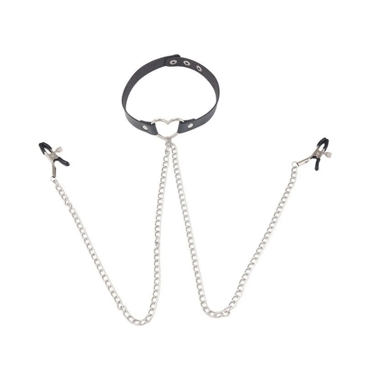 امرأة الحلمة المشبك طوق المقود BDSM عبودية مجموعات الالعاب الجنسية مثير Chocker سلسلة الصدرية كليب مجموعة قابل للتعديل الشرير ثقب المجوهرات