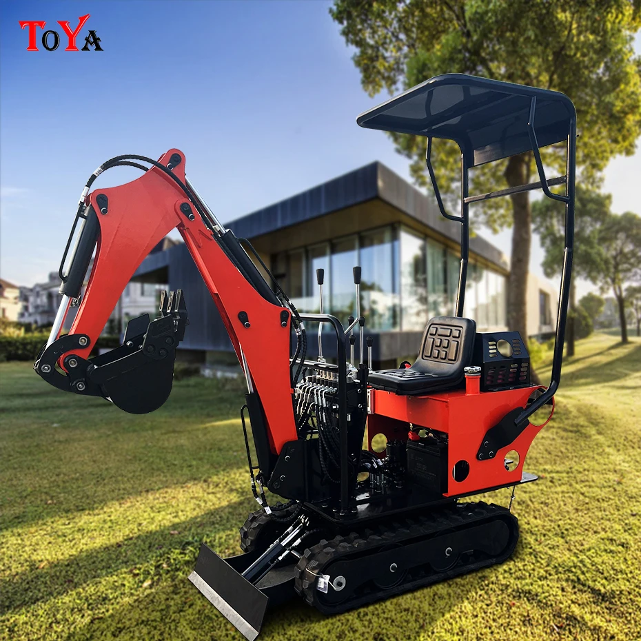 

Hydraulic Crawlerl Excavator Weeding Digging Land Drilling Hole Punches Escavator Digger Agricultural Machinery customized