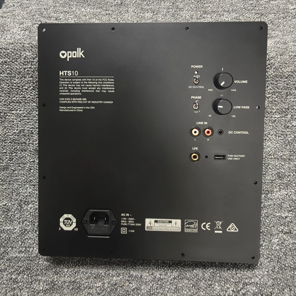 Mono Heavy Power Home Theater Active Subwoofer Amplifier Board HTS10 For POLK