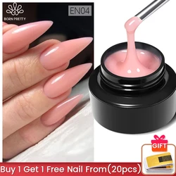 BORN PRETTY 60ml Hard Jelly Extension Gel for Nails Extended Nude Pink Clear Natural Color Soak Off Semi Permanent Varnis