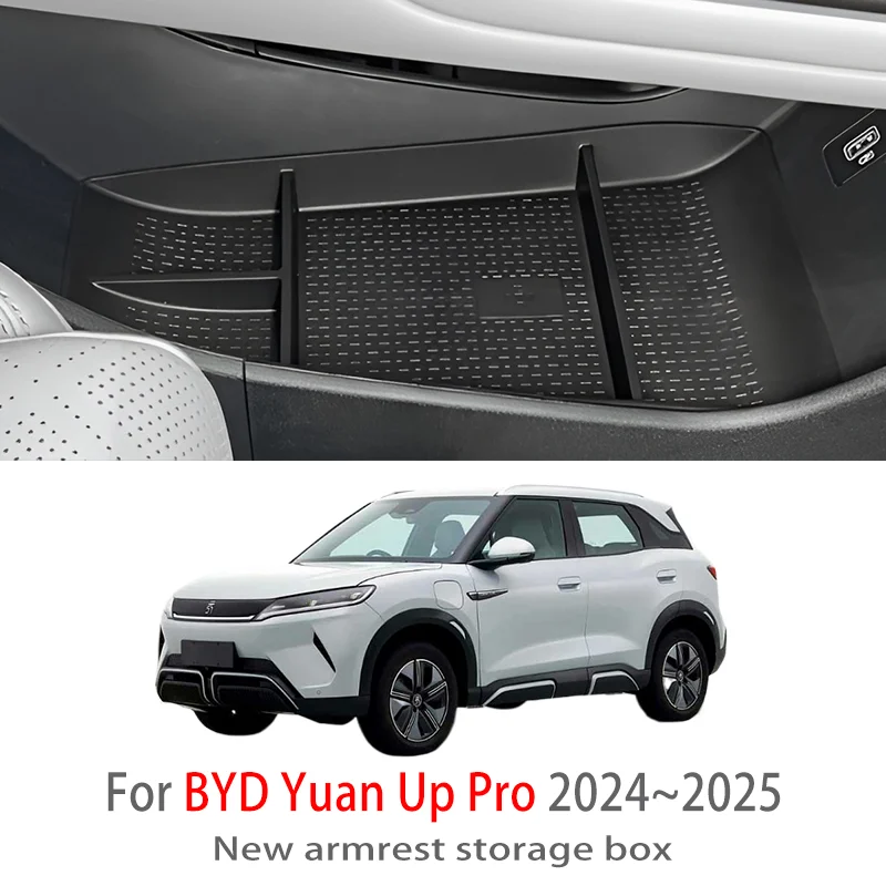 Car Accessories For BYD Yuan Up Pro 2024 2025 Center Console Armrest Storage Box Multifunctional Storage Box Auto Interior Parts