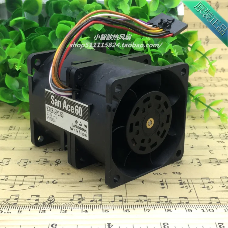 ORIGINALE 9CR0612POJ50 12V 6076 60*60*76mm NUOVO RADIATORE VENTOLA DI RAFFREDDAMENTO