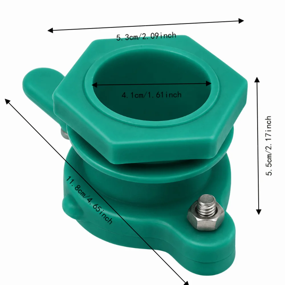 2pcs Bottom Outlet Honey Gate Plastic Leak Proof Design Honey Extractor Tap O Ring Seal Plastic Honey Valve For Beekeepers - view 6