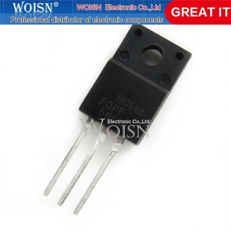 5pcs/lot FQPF5N60C HFS5N60S  5N60 TO-220F In Stock