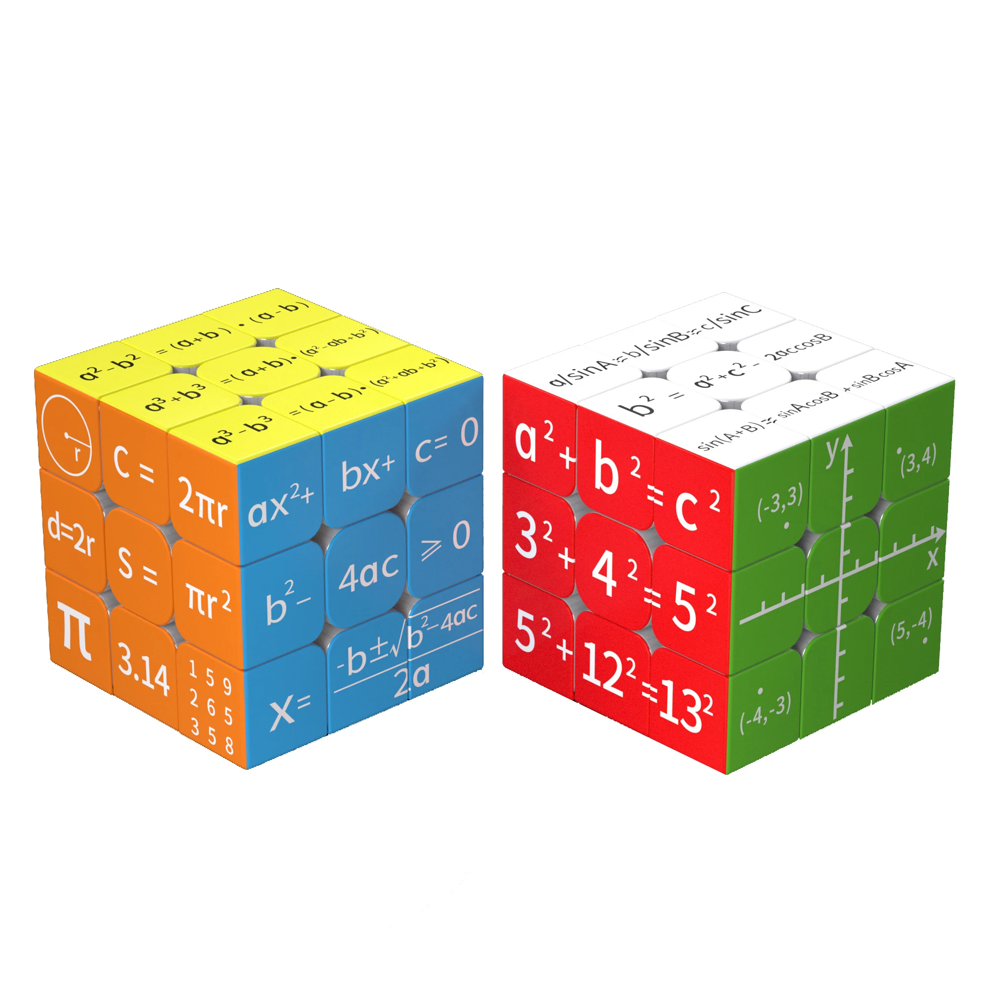 Zcube Equazioni matematiche Cubo magico 3x3x3 Velocità professionale Puzzle Giocattoli per bambini Regalo 3x3 Speedcube Magico Cubo